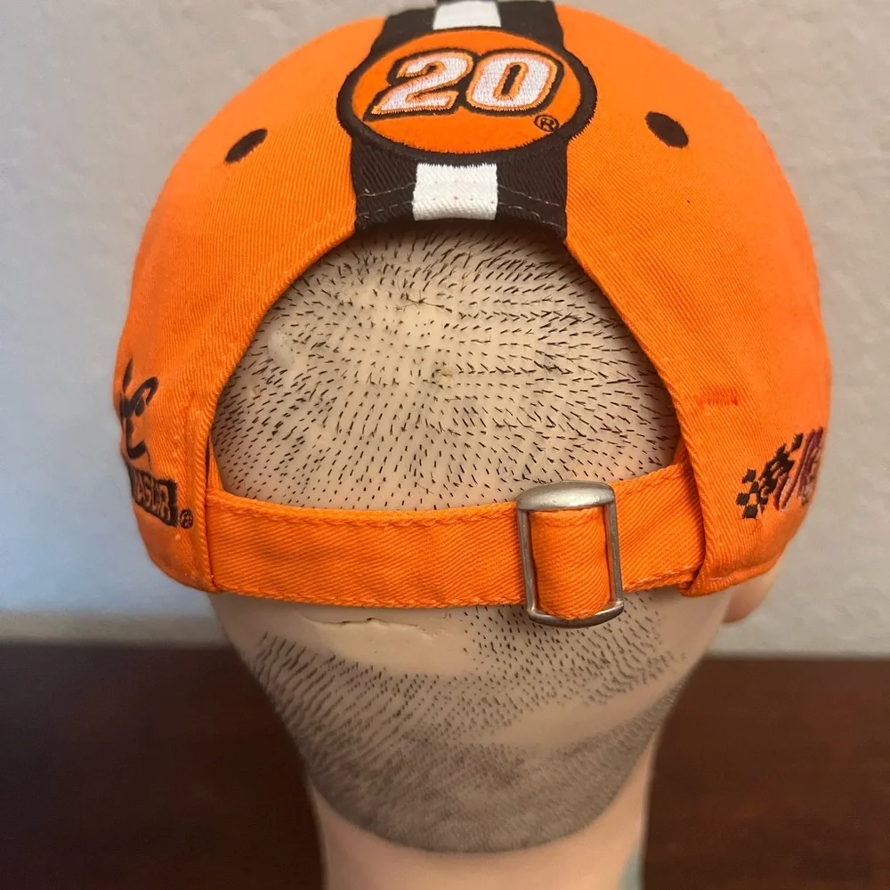 Tony Stewart #20 Home Depot Hats Chase Authentic One Size Adjustable Orange